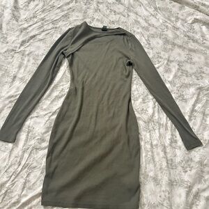 Wild Fable Olive Long Sleeve Dress